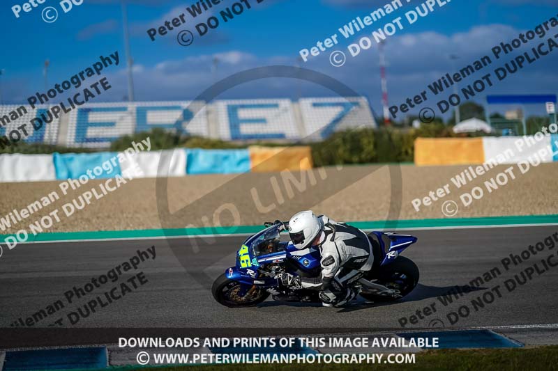 25 to 27th november 2017;Jerez;event digital images;motorbikes;no limits;peter wileman photography;trackday;trackday digital images
